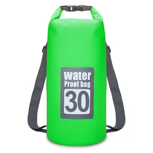Suchý vak / Batoh na plavání - 30L Zelená