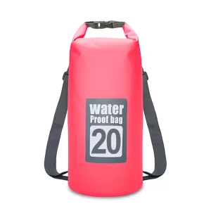 Suchý vak / Batoh na plavání - 20L Růžová