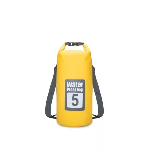 Suchý vak / Batoh na plavání - 5L Žlutá