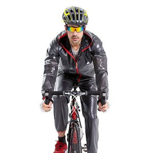 Voděodolný cyklistický plášť proti dešti