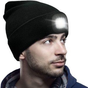Čepice s LED světlem