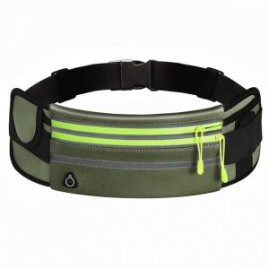 Běžecká ledvinka Runners Bum Bag - Armádní zelená 2
