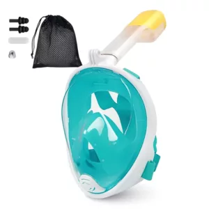Šnorchlovací plavecká maska s celotvářovým krytem pro potápění
