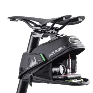 Voděodolná cyklistická brašna na sedlo