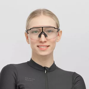 Fotochromatické MTB cyklistické brýle s ochranou - Černá