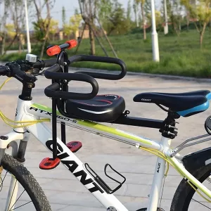 Přední dětská sedačka na kolo - Červená