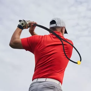 trenažér golfového švihu, golfový trenažér, pomůcka pro golfový trénink, lano pro golfový švih